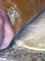 Rolling Thawed Dough
